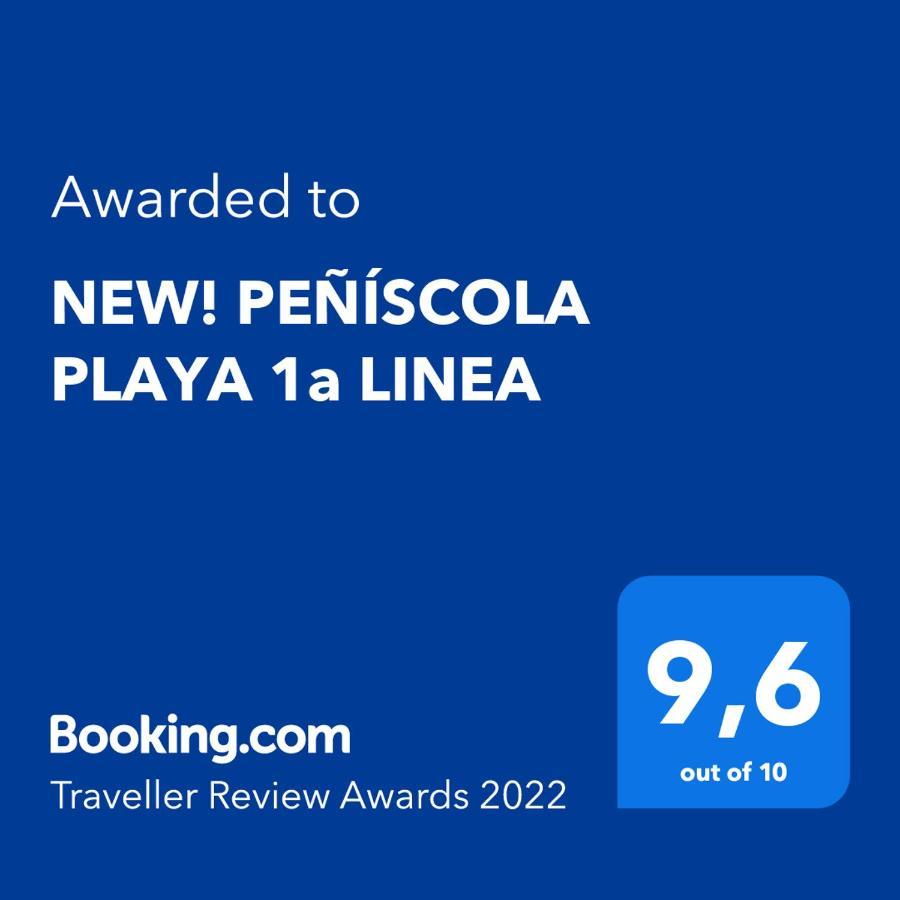 New! Peniscola Playa 1A Lineaアパートメント エクステリア 写真